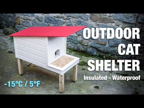 DIY Outdoor Cat Shelter