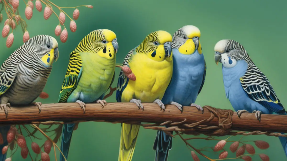 parakeet color variations